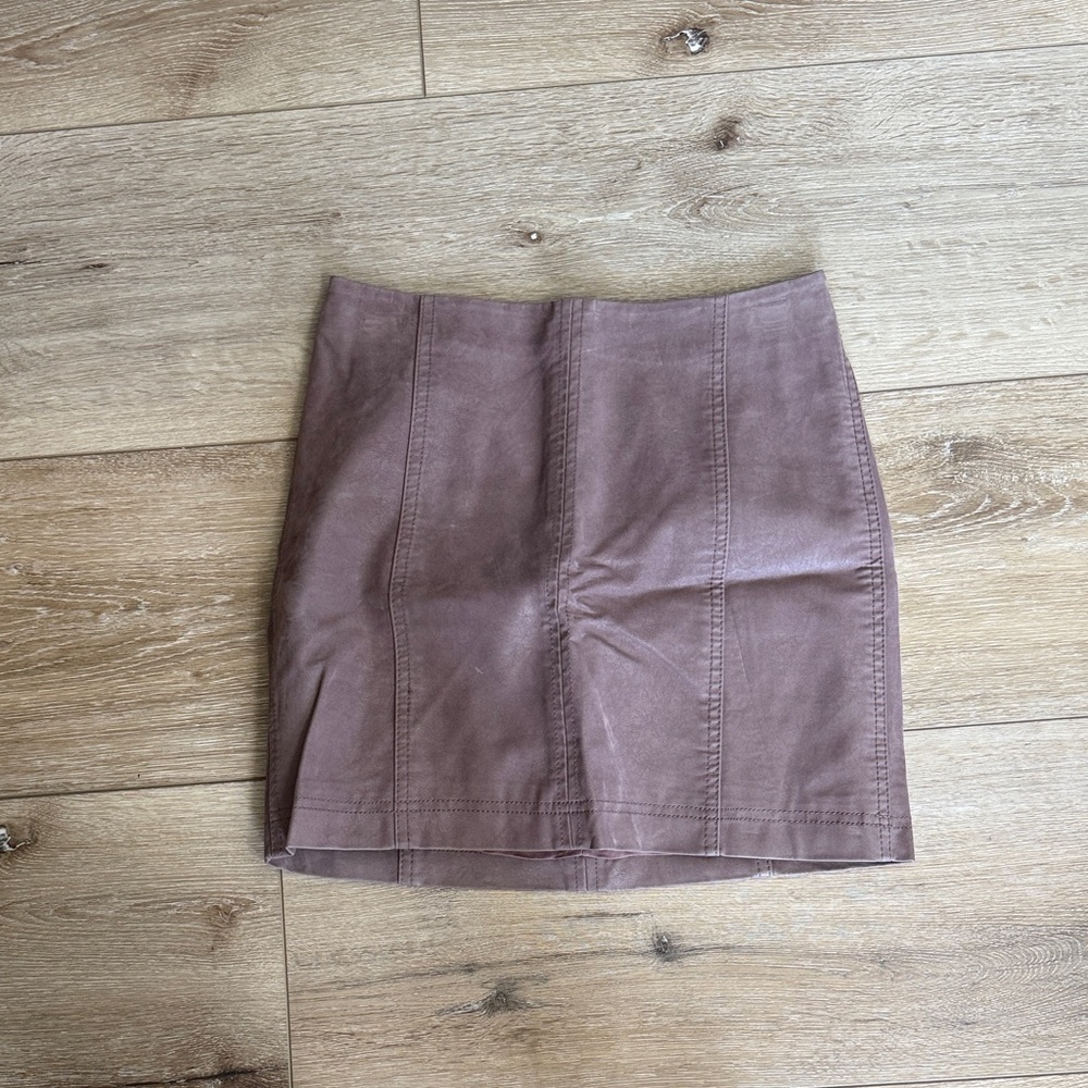 Free People Mauve Mini Skirt